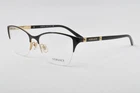 Versace Eyeglasses VE1218 1342 Gold, Size 53-17-140 New. Price: $106.25.