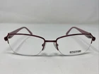 Reflections R771 Wine 55-17-140 Red Metal Half Rim Eyeglasses Frame EN12 New. Price: $36.00.