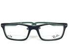 Ray-ban RB5288 5138 Eyeglasses Polished Black On Green 52-18-140 No Case Pre-owned. Price: $40.00.