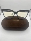 Tom Ford FT5892 001 Shiny Black Blue Block Lens 56 Mm Women's Eyeglasses New. Price: $179.95.