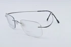 Silhouette Eyeglasses 7378 45 6056 Black, Size 47-20-150 Pre-owned. Price: $76.50.