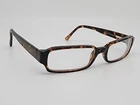 Bebe Senorita Amber Gold Rectangular Eyeglasses Frame W/ Flexhinge 49-16-130 Pre-owned. Price: $34.99.