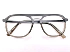 Robert Mitchel Eyeglasses Rm 20216 Gray/black 52-19-145 Minor Blemishes Front New. Price: $79.00.