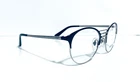 Vogue 4043 352 Shiny Black Silver Round Authentic Eyeglasses Rx 51-18-135 New. Price: $64.90.