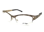 J.f. Rey Eyeglasses Frames JF2500 9555 Brown Gold Mesh Lace Cut Out 53-18-123 New. Price: $349.99.
