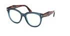 Tom Ford FT5987-B 092 Shiny Light Blue / Coloured Havana Women's Eyeglasses New. Price: $252.27.