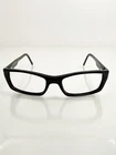 Burberry B2079 3001 Black 52-17 Rectangular Eyeglass Frames Italy Only Pre-owned. Price: $68.87.
