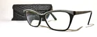 Cinzia Europa CIN-5087 Eyewear 55-15-138 Black W/ Grey Accents Eyeglass Frame Pre-owned. Price: $109.99.