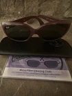 Ray Ban Sunglasses RB4101 6036 3N Red Frame G-15 Lens Read New. Price: $90.00.
