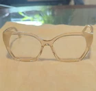 Bravo Project Runway Clear Cat Full Rim Plastic Eyeglass Frames Unisex Adult Pre-owned. Price: $25.00.