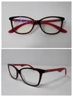 Carrera CA6618 Eyeglass Frames Only 140 Black Red Burgundy Orb Pre-owned. Price: $21.99.