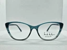 Nicole Miller Catalina C01 Teal Gradient 53-16-135 Eyeglasses Frames Women's New. Price: $49.00.