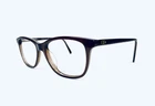 Oleg Cassini Brown Clear Lucite Wayfarer Glasses OCOV4001 210 53 18 140 Pre-owned. Price: $21.50.