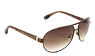 Rare Genuine Marc By Jacobs Brown Striated Aviator Sunglasses Mmj 245/S Wac New. Price: $143.32.