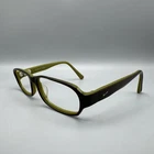 Nike 7008 318 Green Brown Rectangle Eyeglasses 140MM Frames Only Pre-owned. Price: $24.97.