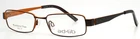 Ad Lib Charmant AB3103 Brown Mens Rectangle Eyeglasses 50-16-135 B:26 New. Price: $16.97.