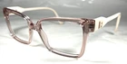 Karl Lagerfeld KL6110 650 Eyeglasses Frame Pink Cream Size: 54-16-140 New. Price: $49.95.