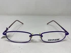 New Globe L5138 Purple 47-17-135 Metal Full Rim Eyeglasses Frame Q465. Price: $40.00.