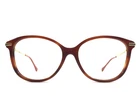 Gucci Eyeglasses Frames GG0967O 002 Tortoise Gold Cat Full Rim 53-16-140 Pre-owned. Price: $119.99.