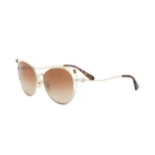 Coach Women's Cat Eye Sunglasses Brown Gold HC7096B-900513 New. Price: $100.00.