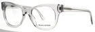 Mcallister MC4504 050 Grey Crystal Womens Semi Cat Eyeglasses 52-19-140 New. Price: $74.99.