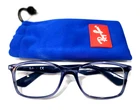 Ray Ban RB7047 5995 Blue Square Eyeglasses Frames 54-17 140 Pouch Pre-owned. Price: $31.99.