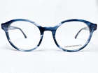 New Emporio Armani EA3144 5728 Unisex Blue Havana Eyeglasses Frames 50/20 145. Price: $109.99.