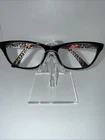 Guess 2513 Black/leopard Full Rim Square 53-15-135 Eyeglasses Frames Pre-owned. Price: $12.00.