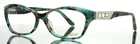 Diva 5492 C.B44 Aqua Mottled Silver Womens Eyeglasses 54-16-140 B:35 New. Price: $69.99.