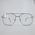 Aristar 6102 Silver Aviator Eyeglasses Frames 60-18-150 Color 036 Double Bridge Pre-owned. Price: $35.99.