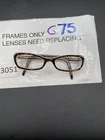 Dolce Gabbana D&G1137 556 Eyeglasses Frame 51-17-135 Clear Brown Tortoise G75 Pre-owned. Price: $29.43.
