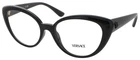 Versace 0VE3349U GB1 53 Eyeglasses Black Frame Mm New. Price: $163.99.