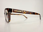 New Coach HC6233U 5120 Dark Tortoise & Gold Eyeglass Frames 52-17-140 Authentic. Price: $219.99.
