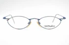 Vintage Art Design 512 358 48 18 140 Blue Gray Oval Glasses Frame Pre-owned. Price: $36.50.
