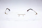Ottoto Rimless Gold Eyeglasses Frames 21W5485Z C1 17-145 New. Price: $34.95.