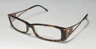Escada VES096S 722 Tortoise Rectangular Frame Shiny Logo Arms Elegant Eyeglasses New. Price: $24.99.