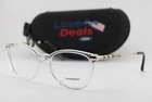 New Burberry 2255-Q-F 3024 Clear Black Authentic Eyeglasses 53-18. Price: $122.18.