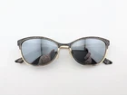 Kay Unger Eyeglasses, Frames Only, K213 Blk, 55-17-145, Metal/plastic,black/gold Pre-owned. Price: $34.99.