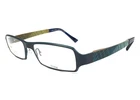 Jean Lafont Eyeglasses Frames Achille 576 Matte Blue Striped Rectangle 54-18-140 New. Price: $199.99.