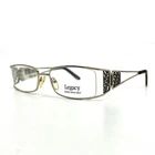Legacy WM1024 Yg Eyeglasses Frame Gold Rectangle Women Full Rim 51-18-135 New. Price: $28.90.