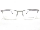 New Giorgio Armani AR5075 3032 Mens Gunmetal Rectangle Eyeglasses Frames 55/18. Price: $172.04.