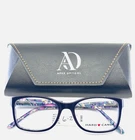 New Hard Candy HC29 Dpur Purple Multi Womens Square Eyeglasses 50-17-135 B:36. Price: $22.49.