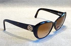 Tory Burch Oversized Tortoise Frames TY7005 56-15-135 Only Pre-owned. Price: $50.00.