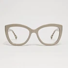 Carolina Herrera 0088 Women's Oval Cat Eye Glasses Rose Beige 53MM New. Price: $99.99.