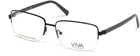 New Viva Vv 4049 001 Shiny Black Eyeglasses 55/16/140. Price: $24.95.