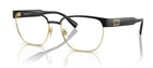 Versace VE1264 1436 Matte Black Gold Metal Men's Eyeglasses 54MM New. Price: $119.99.