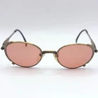 Jean Paul Gaultier Sunglasses Oval Spring Metal Frame Vintage 56-4174 Pre-owned. Price: $325.00.