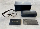 Versace 3281BA Women's Eyewear Glasses Frames Dark Havana 53/17/140- New. Price: $45.00.
