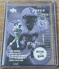 Randy Moss 1998 Upper Deck Define The Game Silver Die-cut Rc Rookie #1130/1500 ! Ungraded. Price: $45.00.