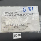 Nautica Eyeglasses Frame N9014 094 44-15-125 Satin Honey G81 Matte New. Price: $30.59.